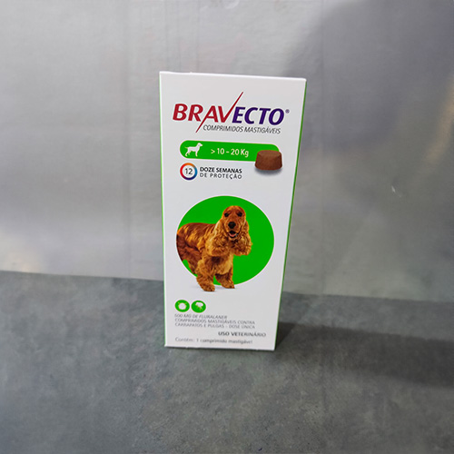 Bravecto – Cães de 10 a 20kg